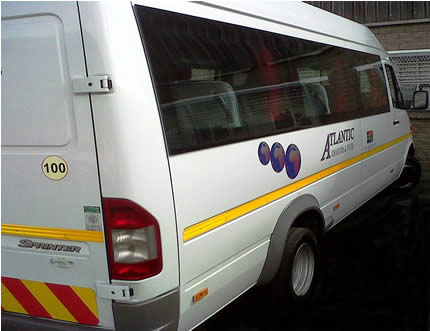 18 seater mid-luxury Mercedez Sprinter